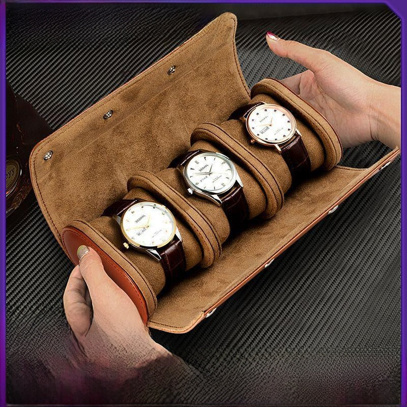 Double Watch Roll - Brown