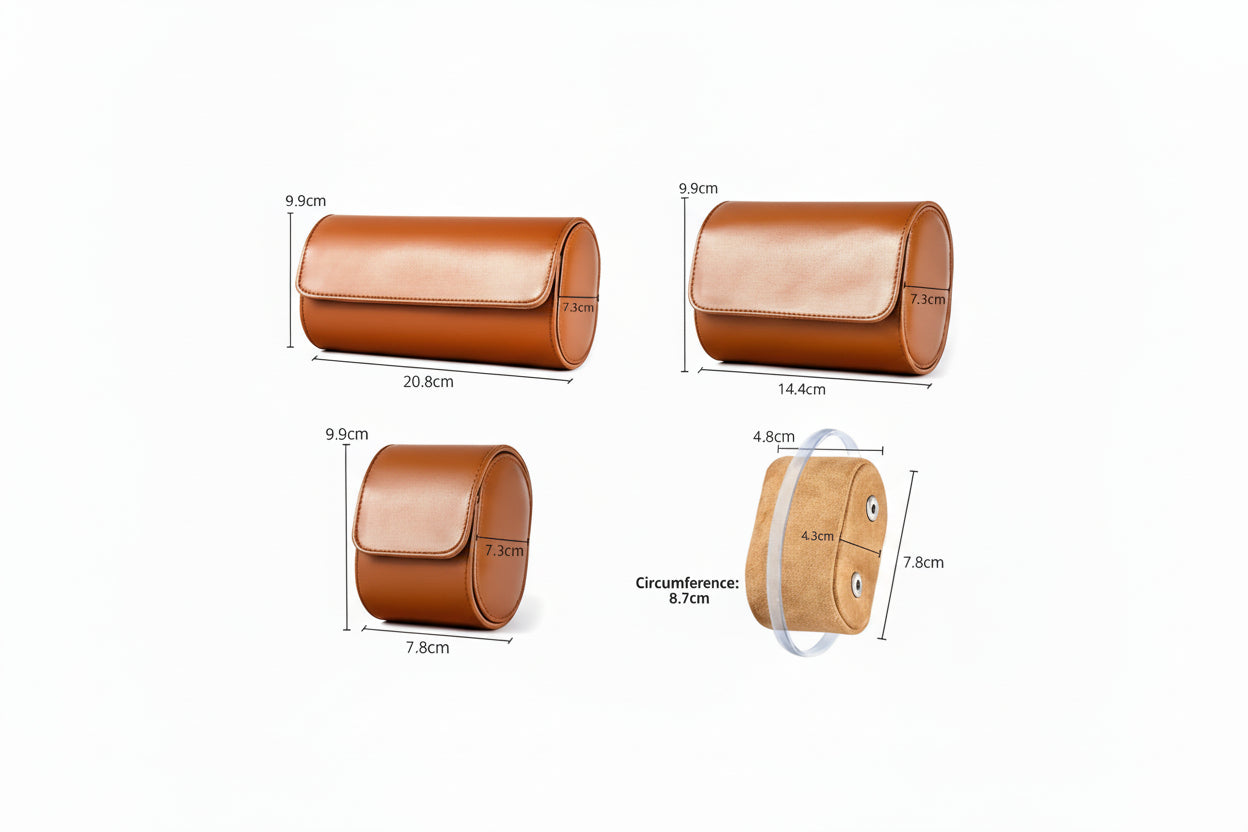 Single Watch Roll - Black