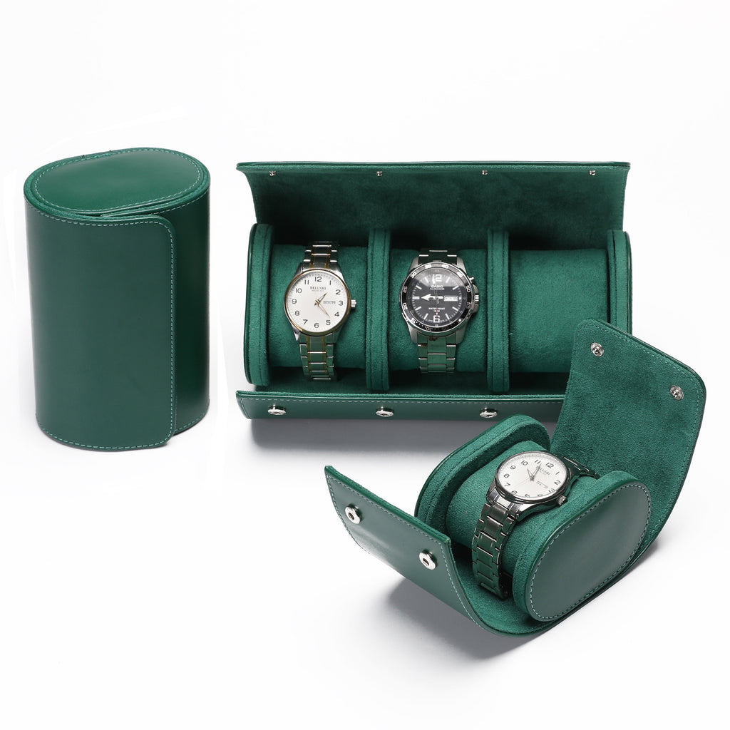 Single Watch Roll - Green
